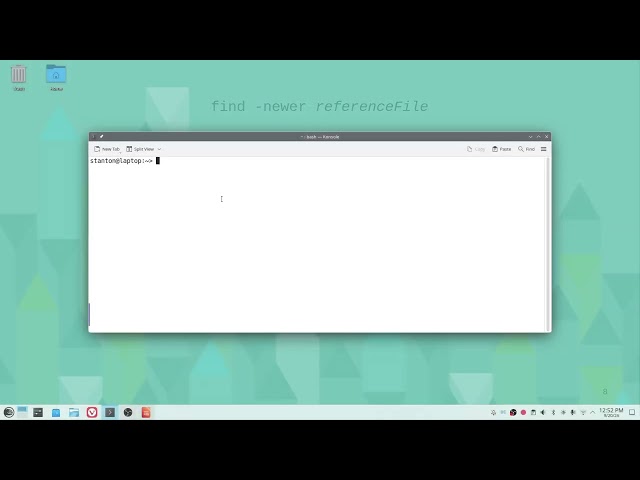 The find command: basic usage