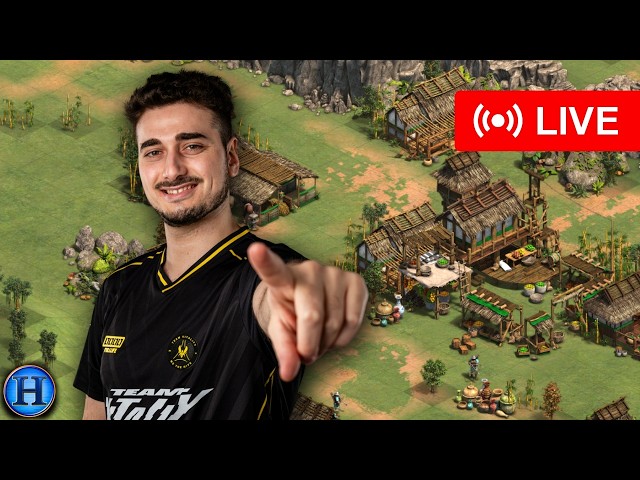 Pro 1v1s Age of Empires 2 | Stream Sponsored by Helix