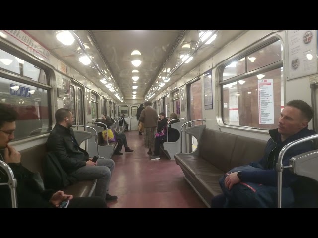 Em train 6883 saint Petersburg metro 60fps 2025-05