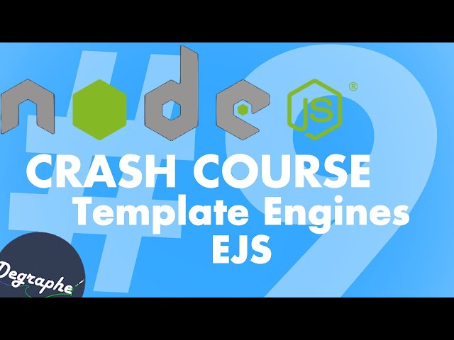 Template Engines - EJS | Node JS Crash Course #9