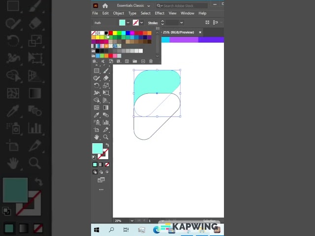 How to Create Futuristic Tech Logo Design in just 3 steps #youtube #youtubeshorts #ytshorts