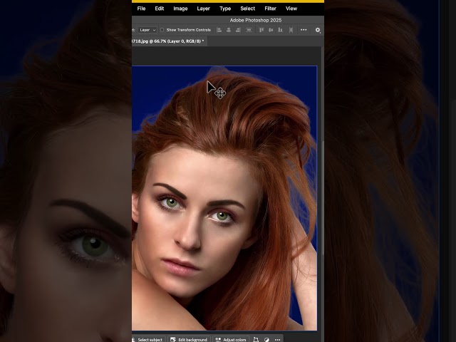 Remove Color Bleed When Masking Hair in Adobe Photoshop Color Decontaminate Trick #photoshoptutorial