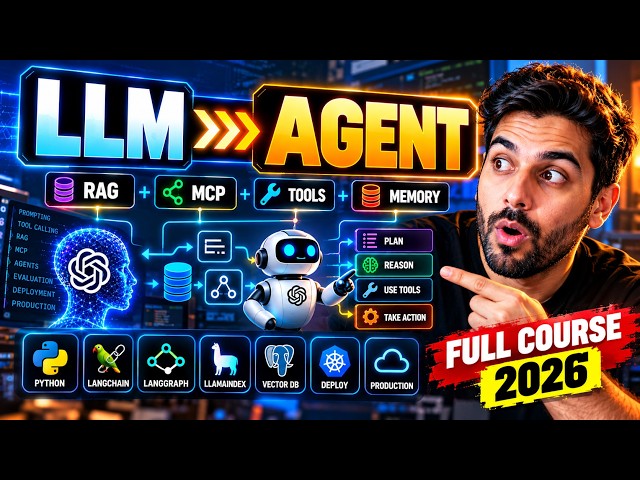 LLM Engineering Roadmap 2026: From LLMs to Production AI Agents