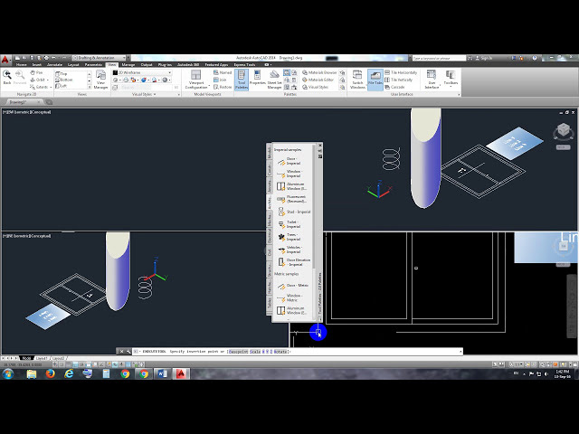 tool palette autocad