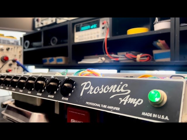 ‘97 Fender Prosonic (Custom Shop): They forgot to remove this stuff