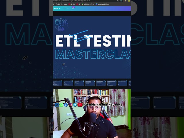 techie_krishna_kayaking: 2026-etl Testing Full Course Part 1