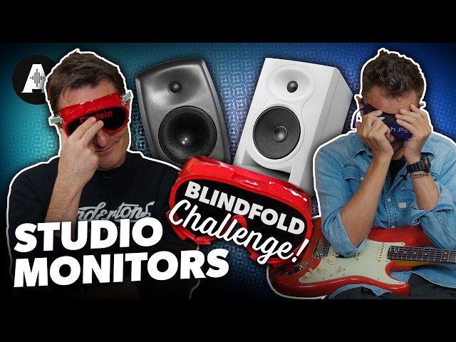 Best Studio Monitors for Your Guitar Rig? - Blindfold Shootout!