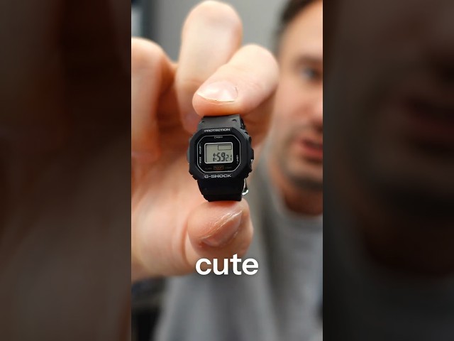 World’s smallest Casio GShock!