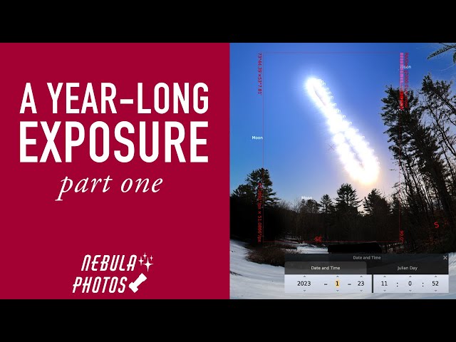 A YEAR-LONG EXPOSURE, Part One (Planning with Stellarium)