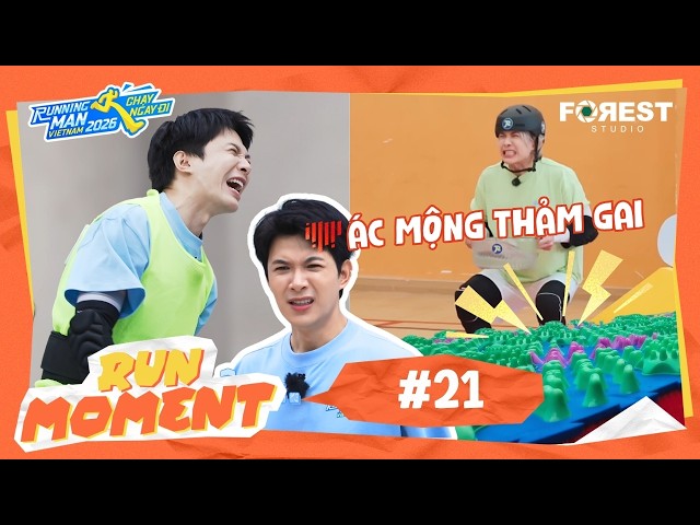 RUN MOMENT #21: Những lần Sáu Tút với "ẢI" THẢM GAI, game khiến Sáu BẸO HÌNH BẸO DẠNG mất hình tượng