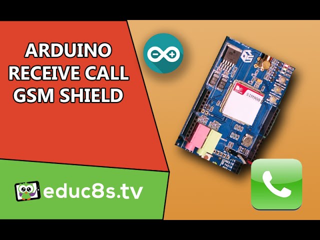 Arduino Receive Phone call tutorial with GSM Shield