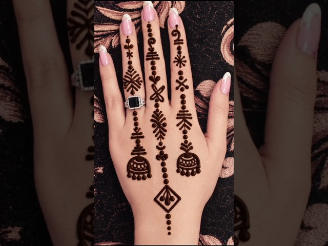 Simple Mehndi Design #shorts #viral #trendingshorts #mehndi