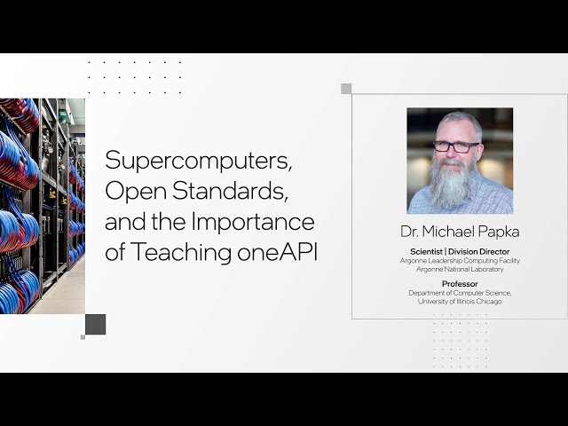 Exploring Aurora's Power and Flexibility with oneAPI | Intel Software