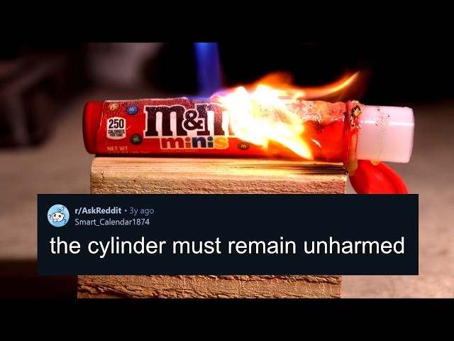 Solving Reddit's Cylinder Problem with Science