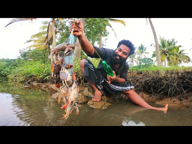 SIMPLEST CRAB TRAP IN THE WORLD | ഞണ്ടിനെ പിടിക്കുന്ന സൂത്രവിദ്യ | M4 TECH |