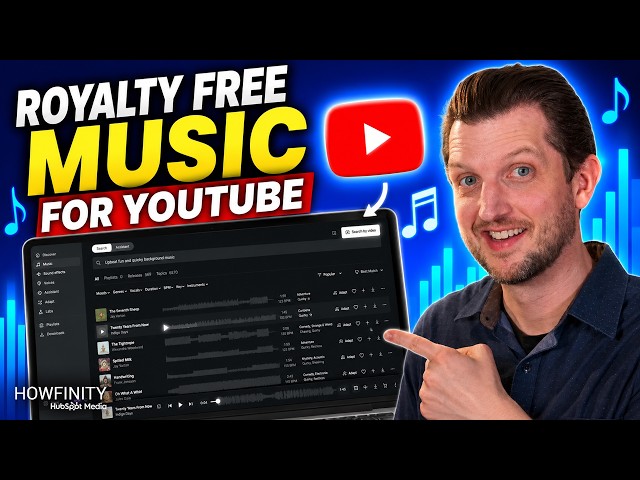 Find Royalty Free Music For Your YouTube Videos