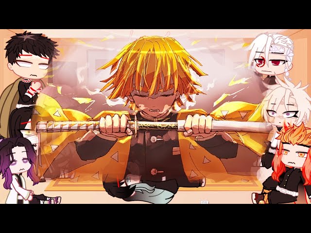 ✨ Hashiras react to Agatsuma Zenitsu - Demon slayer ✨ Hashiras react Demon slayer ✨