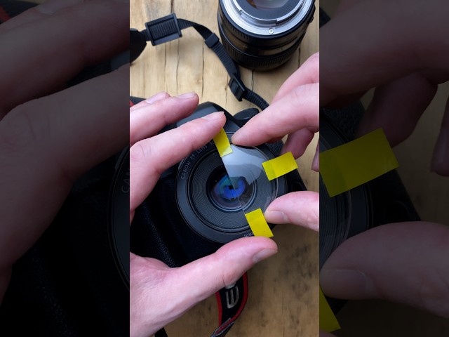 How to get double focus on any camera #photographyhacks #shorts #camera