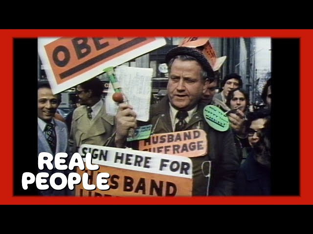 Husband's Liberation Movement of One | Real People | George Schlatter