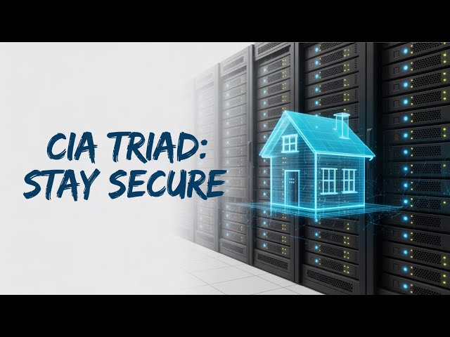 The CIA Triad Explained: Why It’s the Foundation of Cybersecurity!