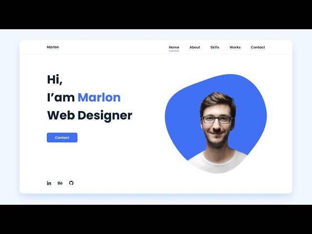 RESPONSIVE Personal PORTFOLIO Website HTML CSS And JAVASCRIPT | Mobile First