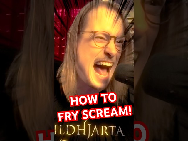 How to fry scream! Fry distortion is harder for a lot of people, so don’t get discouraged!