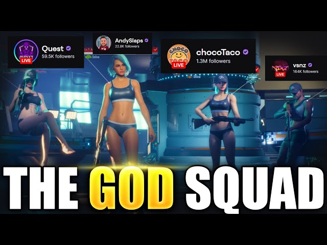 Best Super People Squad with ChocoTaco, Quest, Vsnz