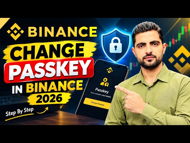 How To Change Binance Passkey in 2026 | Binance Passkey Change New Method 🔐