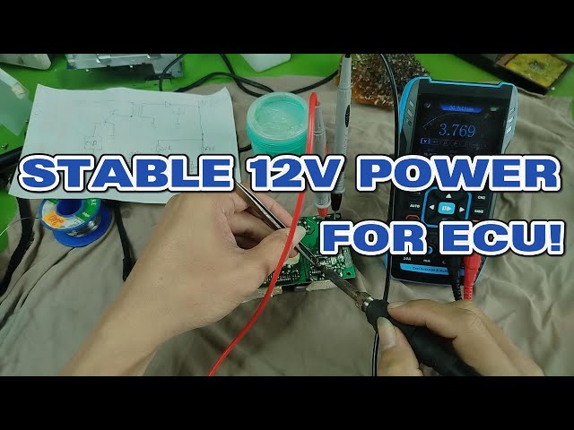 Convert Any SMPS to a Stable Twelve-Volt Power Supply for ECU Repair_Easy Feedback Adjustment Guide