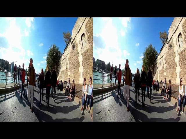Paris 3D, the new pedestrian promenade on the banks of the Seine