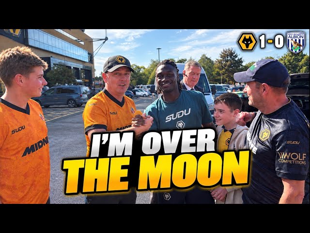 I'M OVER THE MOON 😎 Wolves 1-0 Albion EXTRA FAN REACTION