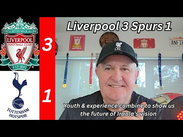 Liverpool 3 Tottenham 1 - youth & experience combine to show us the future of Andoni Iraola's vision