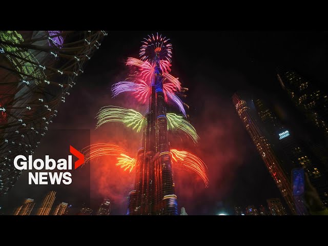 New Year’s 2026: Dubai stuns with fireworks display, light show at Burj Khalifa