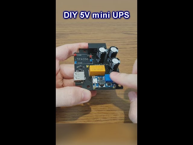 DIY 5V mini UPS #shorts #jlcpcb