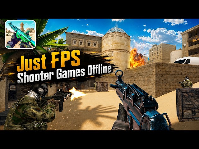 Just FPS Shooter Games Offline - Banduk Wala Gun Games _ Android GamePlay