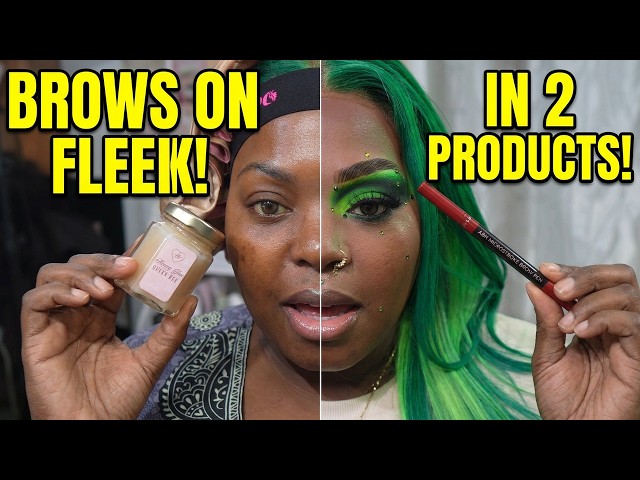 HOW I DO MY BROWS WITH ONLY 2 PRODUCTS! | Easy Brow Tutorial