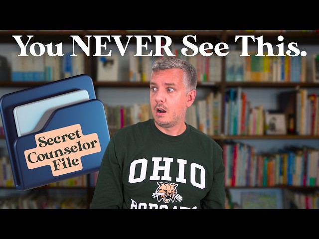 The Counselor Side of College Admissions Explained