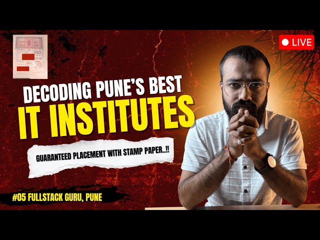 Top IT Institutes in Pune | Real Fees, Courses & Placement Details (2025) | Full Stack Guru