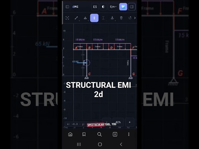 emiestruc.com is an online website for performing 2D structural analysis.