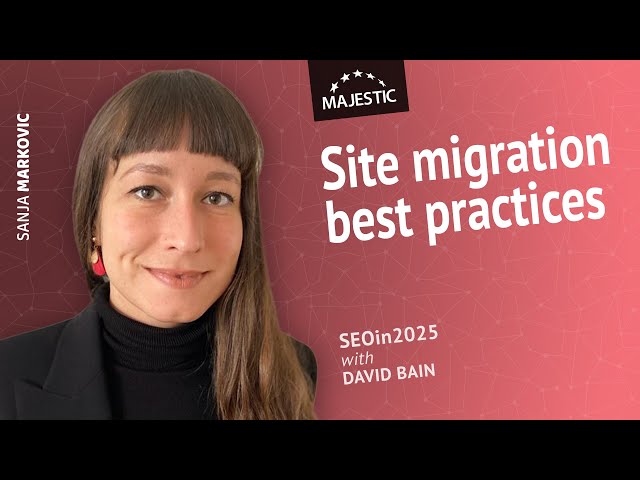 A site migration is like moving house - with Sanja Markovic