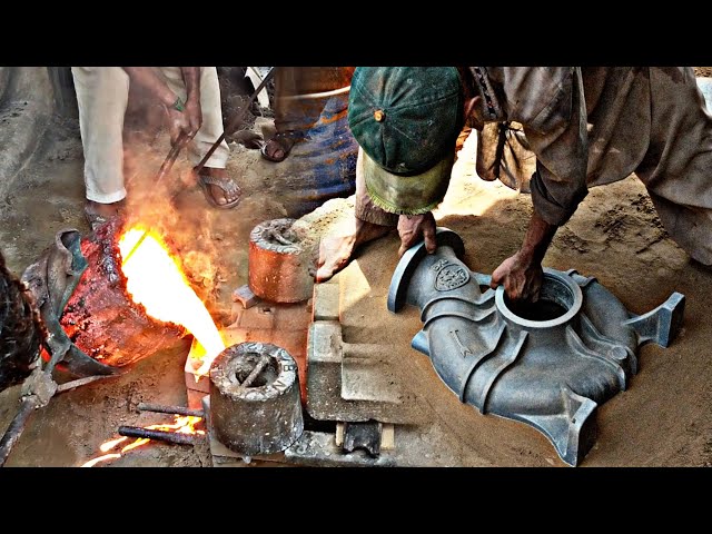 So Hot | Centrifugal  pump Casting Process Using Sand Mold