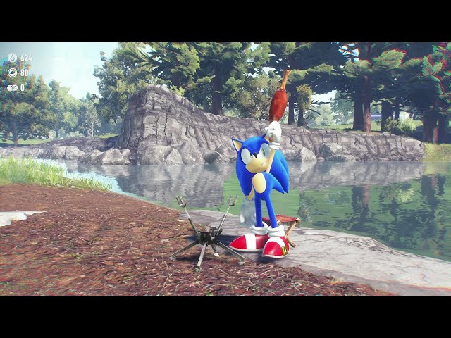 Sonic Frontiers x Monster Hunter DLC - Cooking Minigame Gameplay