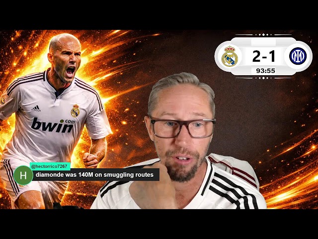 REAL MADRID VS INTER MILAN LIVE CHAMPIONS LEAGUE WATCHALONG