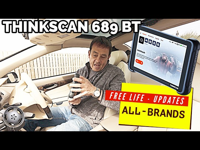 THINKCAR - THINKSCAN 689BT Lifetime Diagnostics All Vehicles, No Subscription