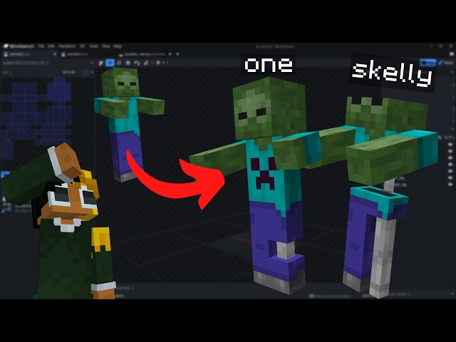 Blockbench Tutorial | Custom Entity Models By Names! | MannyQUESO