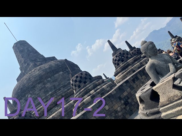 VR180 2023 DAY17-2. Borobudur Temple in Jogjakarta Indonesia