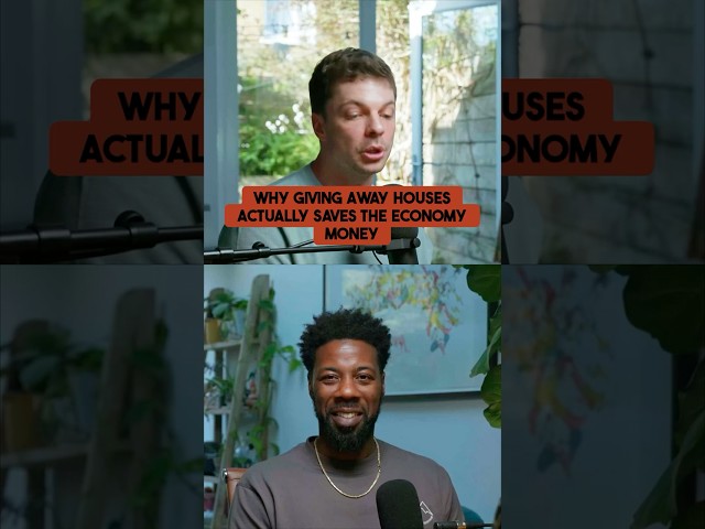 My radical solution to people not having houses - they should have houses