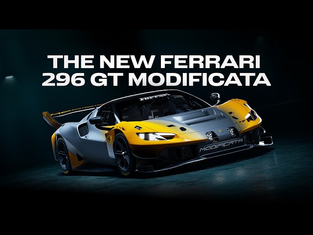 Introducing the new Ferrari 296 GT Modificata