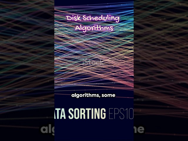 Disk Scheduling Algorithm | Operating Systems #computer #shorts