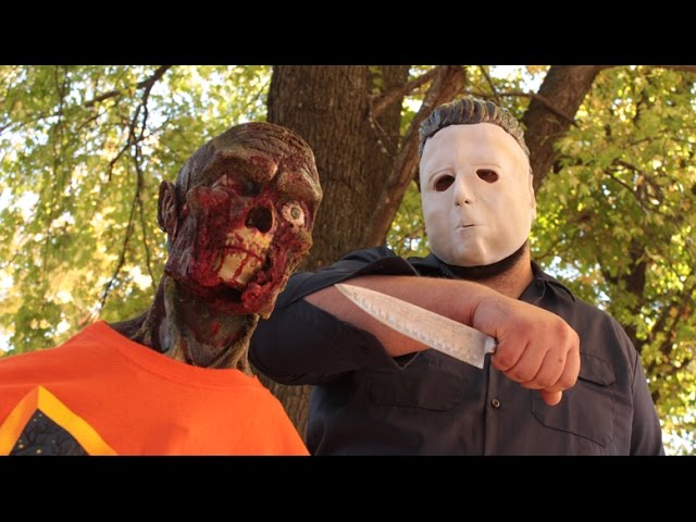 Halloween Tested! Ft Michael Myers | Zombie Go Boom